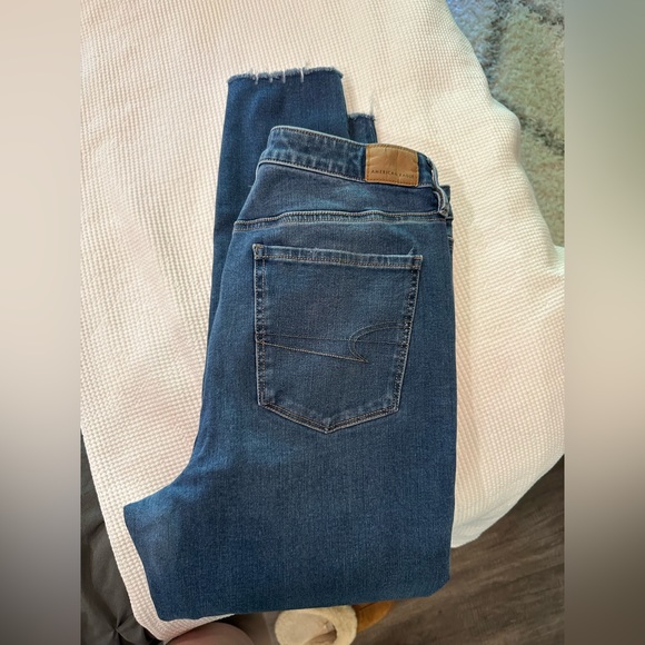 American eagle super high rise jeggings size 12 short - Picture 2 of 3